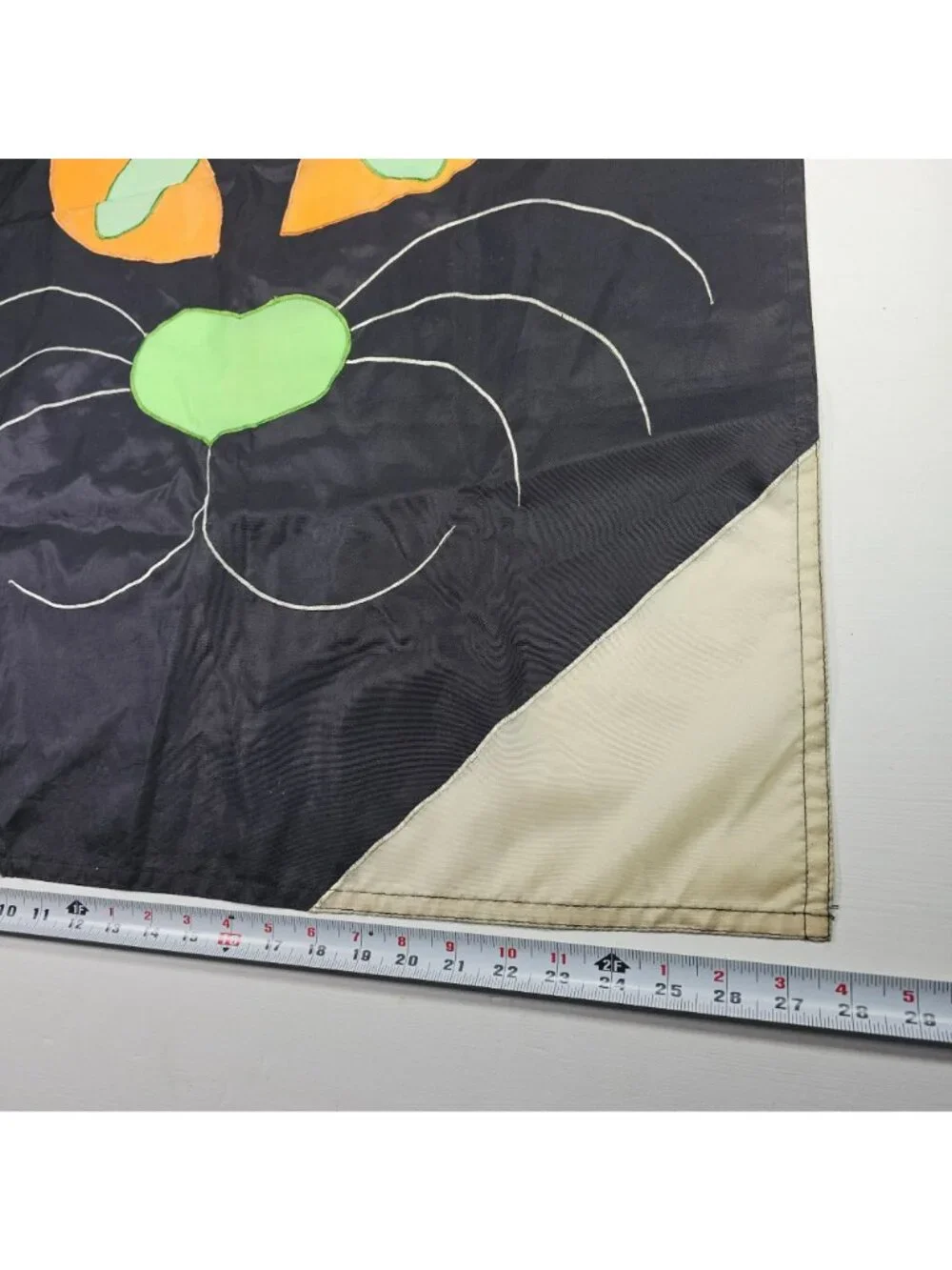 Midwestern Home Products Vintage Halloween Black Cat Garden Outdoor Flag 28